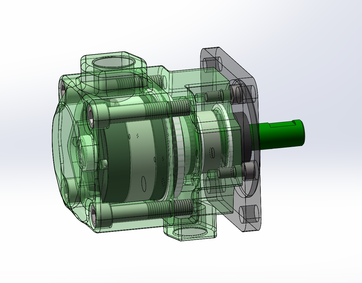 YB叶片泵设计(SW+CAD+说明书)